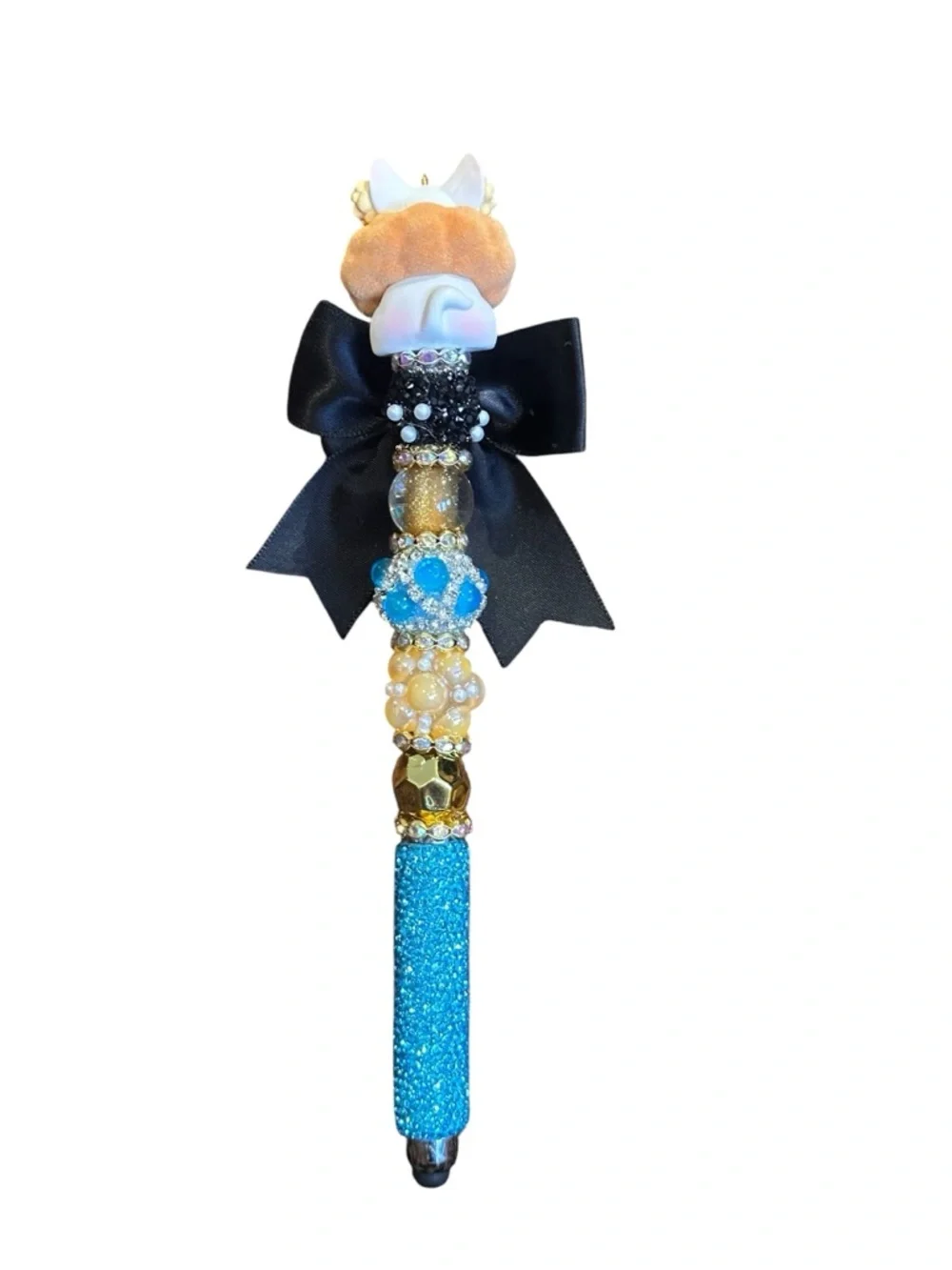 Gorgeous Hand Crafted Pen with an Authentic  DoDo Nami Pet Unicorn as the Focal